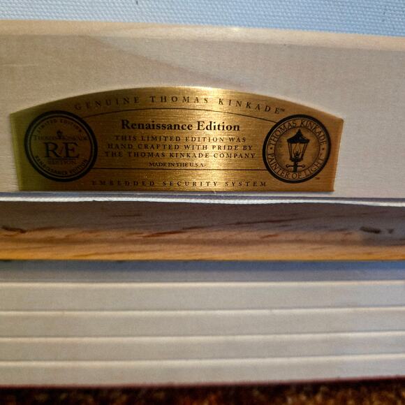 Thomas Kinkaid disney dreams collection the little mermaid 12 X 18 new 13/72 - Picture 9 of 13